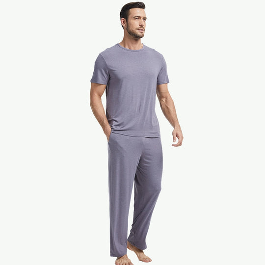 Custom Men Sustainable Sleepwear Set TENCEL™ Lyocell Wholesale Maker