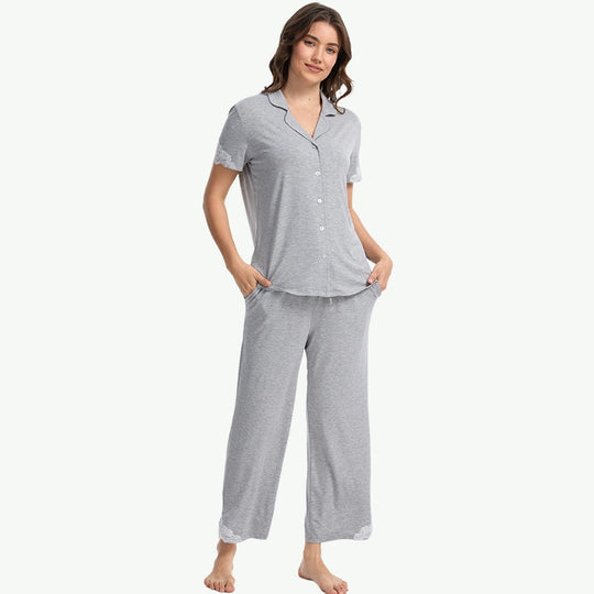 TENCEL Modal Lace Trim Pj Wholesale Womens Nightwear Suppliers