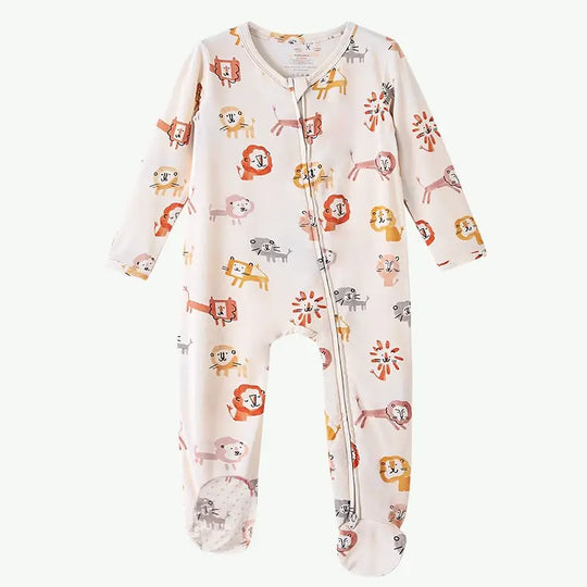 GOTS Baby Romper In Bulk Custom Private Label Wholesale Footie Sleepsuit