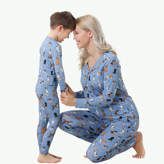 Fabricante mayorista de ropa de dormir familiar OEM