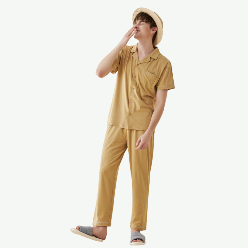 Conjunto de pijama suave para parejas al por mayor - 2315580105