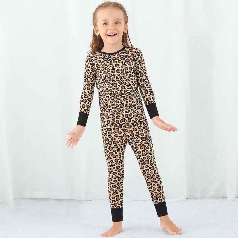Proveedor mayorista de pijamas de bambú para niños pequeños OEM