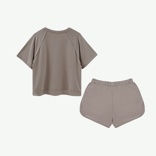 Conjunto de pijama de algodón de bambú para mujer del fabricante - 2315500021
