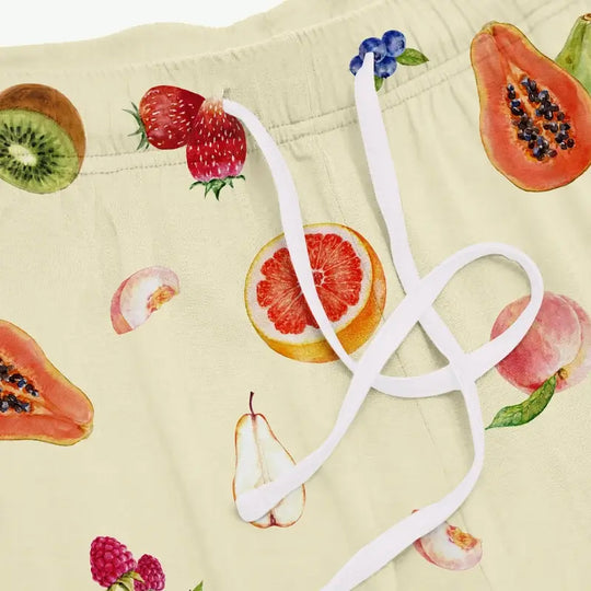 TENCEL™ Modal Fruit Print Pajamas Set Wholesale Sleepwear Manufacturer