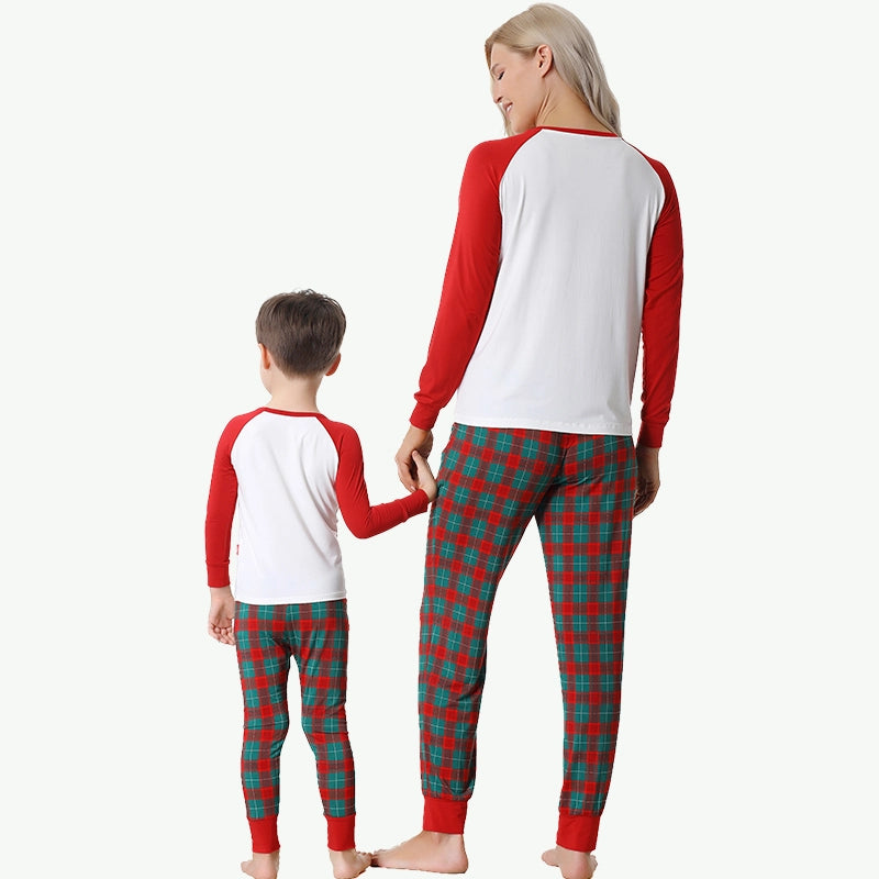 Mom And Me Pj Bulk Adult Kids Matching Christmas Pajamas Supplier