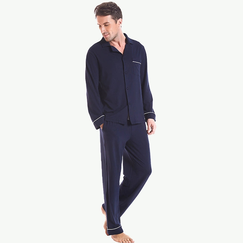 Comfy Bamboo Pajamas Bulk Men's Sleepwear Manufacturer