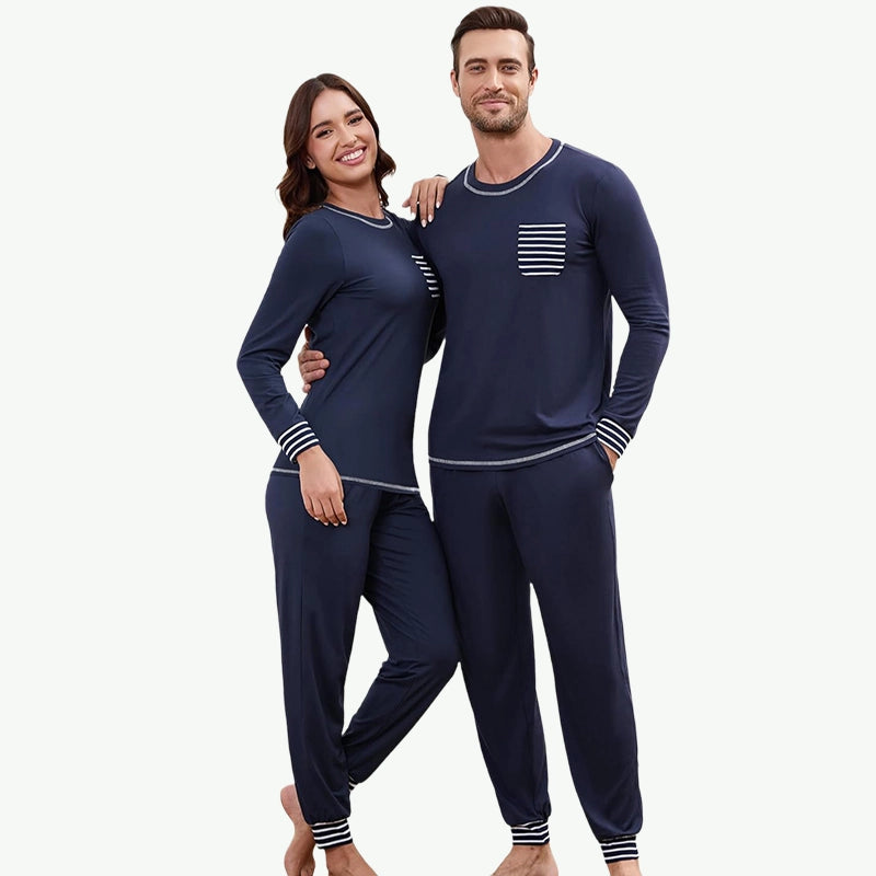 Custom Tencel Matching Couples Loungewear Wholesale Vendors