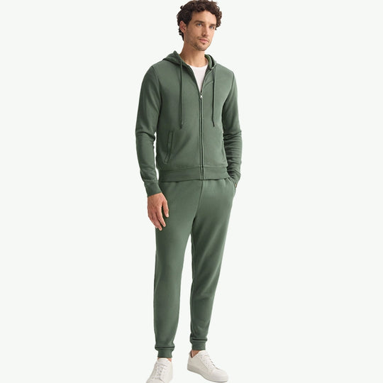Custom Loungewear Bulk Men Cotton Modal Soft Jogger Set Wholesale