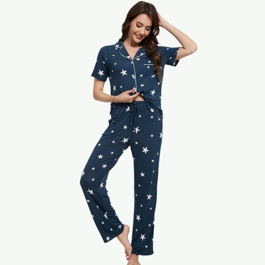 Customize Wholesale 50s Modal Fabric Pjs For Your Brand