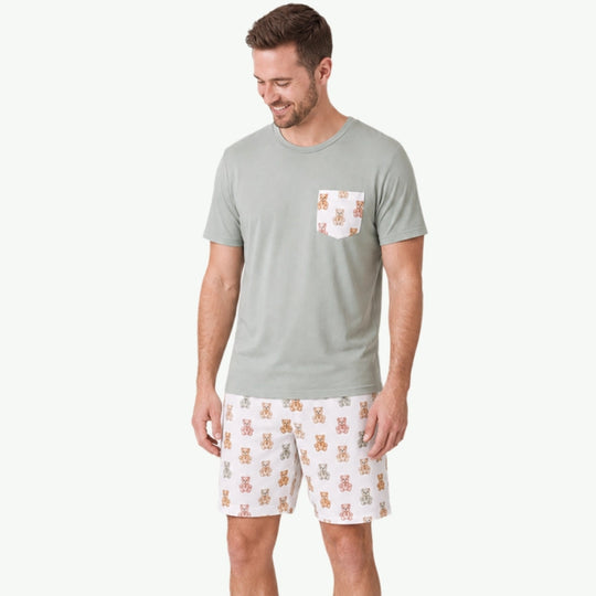 OEM Family Loungewear Wholesale Matching Bamboo Pajama Set