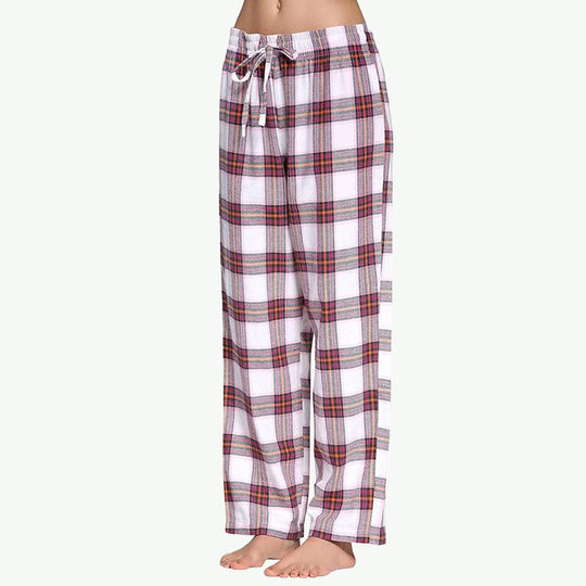 Fabricante mayorista de pantalones de pijama a cuadros de bambú
