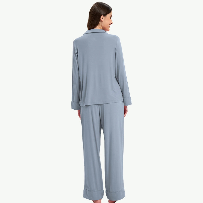 TENCEL™ Modal Pyjama Hersteller Custom Piping Pyjama Sets