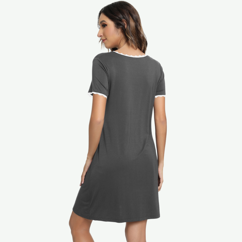 Camisón de maternidad 3 en 1 de bambú a granel--21197019
