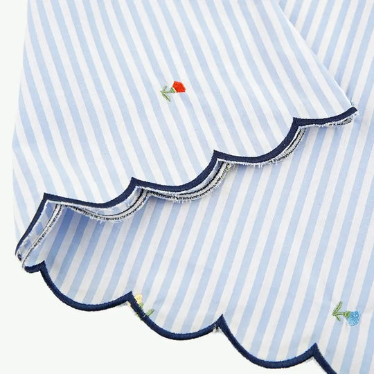 Private Label Wholesale 100% Organic Cotton Striped Cami Pajama Set