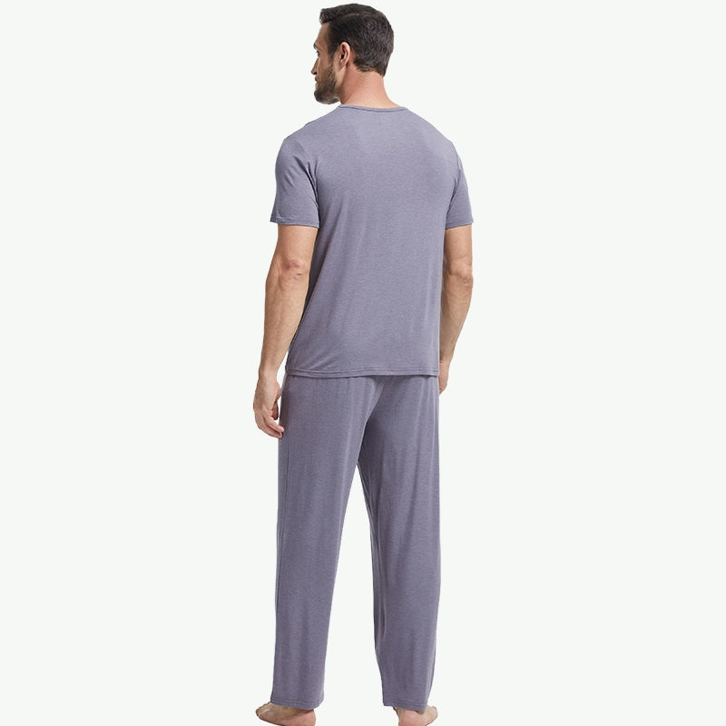 Custom Men Sustainable Sleepwear Set TENCEL™ Lyocell Wholesale Maker