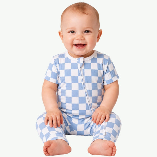 Custom Modal Checkerboard Family Matching PJs Wholesale Manufacturer