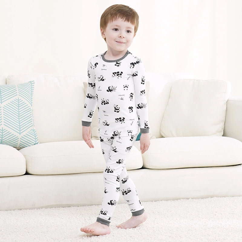 Proveedor mayorista de pijamas de 2 piezas para niños