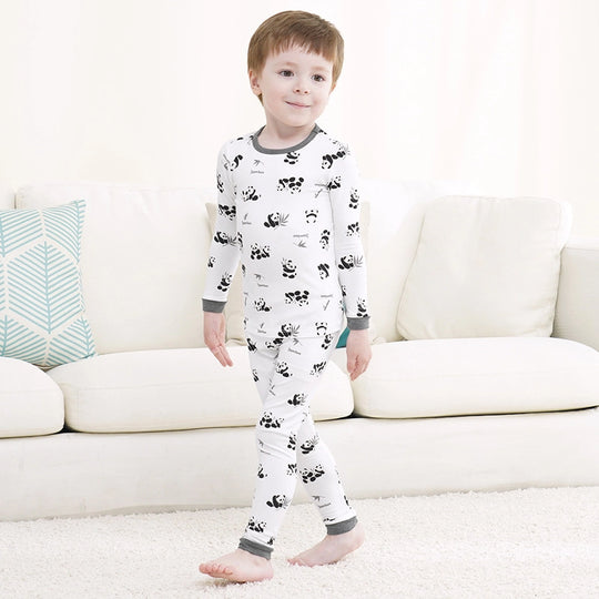Proveedor mayorista de pijamas de 2 piezas para niños