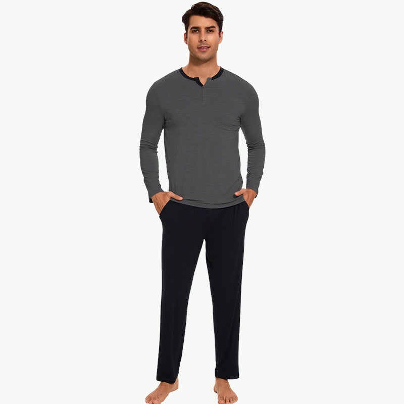 Professional Pajamas Manufacturer, Custom Mens Lounge Set for Your Brand