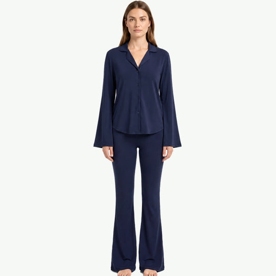 Custom Wholesale Women's Bell Sleeve Pajama Vendors