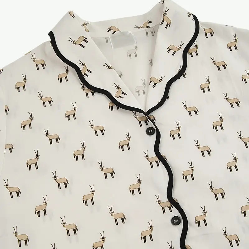 Cute Print Women Sleepwear from Cotton Pyjama Manufacturers