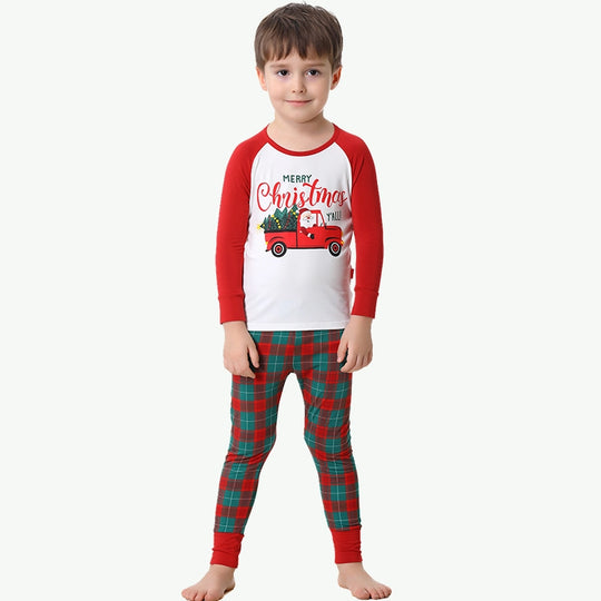 Mom And Me Pj Bulk Adult Kids Matching Christmas Pajamas Supplier
