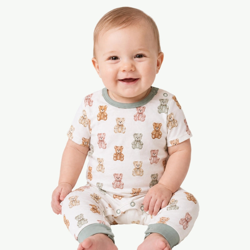 OEM Family Loungewear Wholesale Matching Bamboo Pajama Set