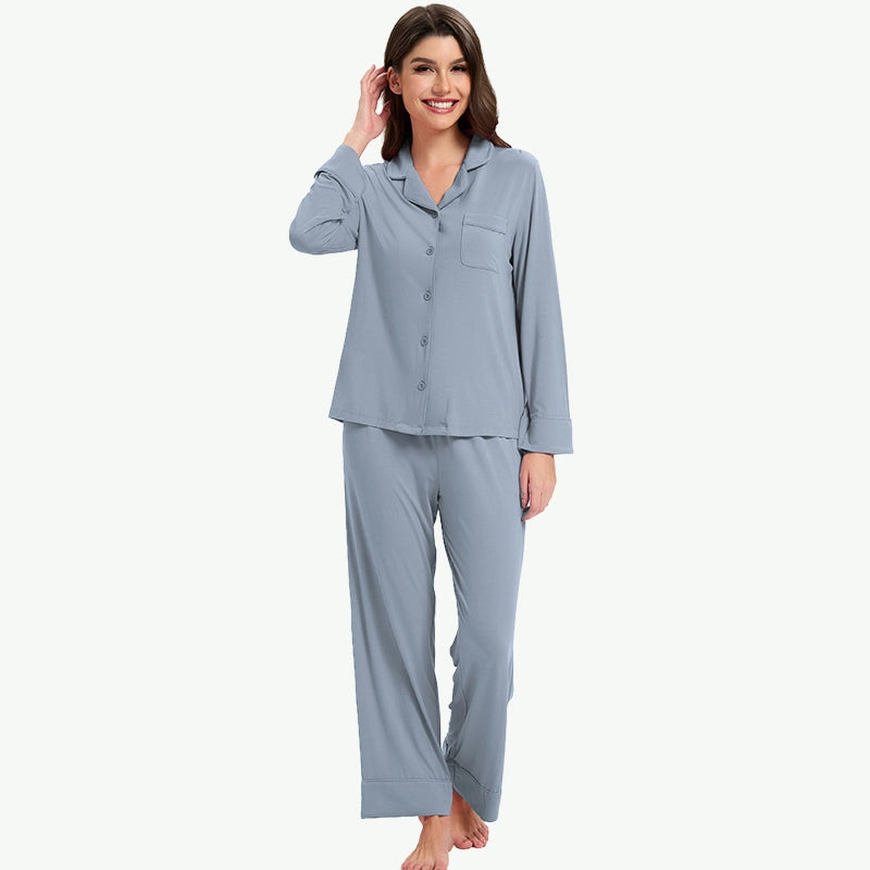 TENCEL™ Modal Pyjama Hersteller Custom Piping Pyjama Sets