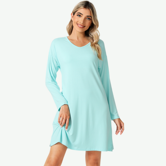 Venta al por mayor de camisones suaves para dormir -81511149