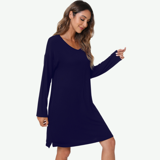 Venta al por mayor de camisones suaves para dormir -81511149