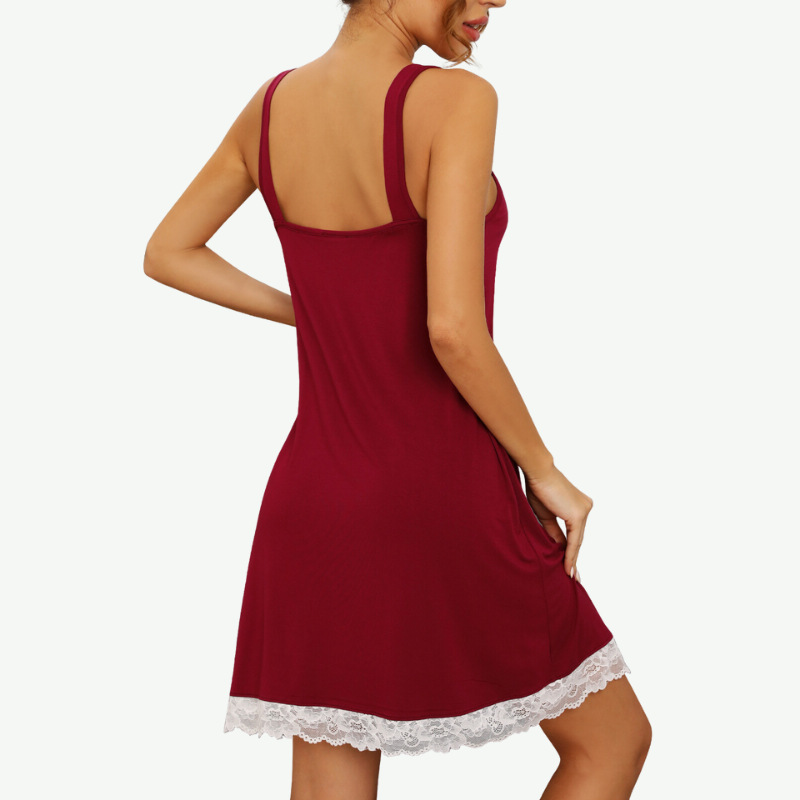 Vestido camisero de bambú para mujer, lote 21145058