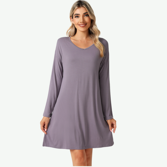 Venta al por mayor de camisones suaves para dormir -81511149