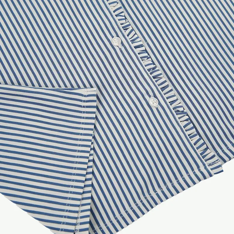 Wholesale Premium Yarn-dyed Vertical Stripes Tencel Lyocell Sleepwear Vendors