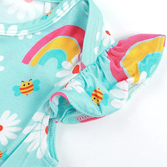 Fabricant en vrac bébé fille robe barboteuse en tulle avec bandeau