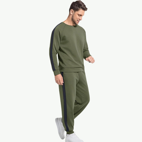 Cozy Brushed Bamboo Men Jogger Set Wholesale Loungewear Suppliers