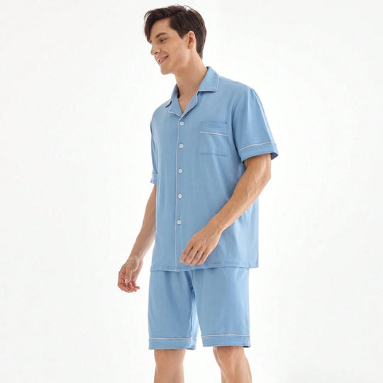 Vêtements de nuit pour hommes OEM pour fabricants de pyjamas en bambou