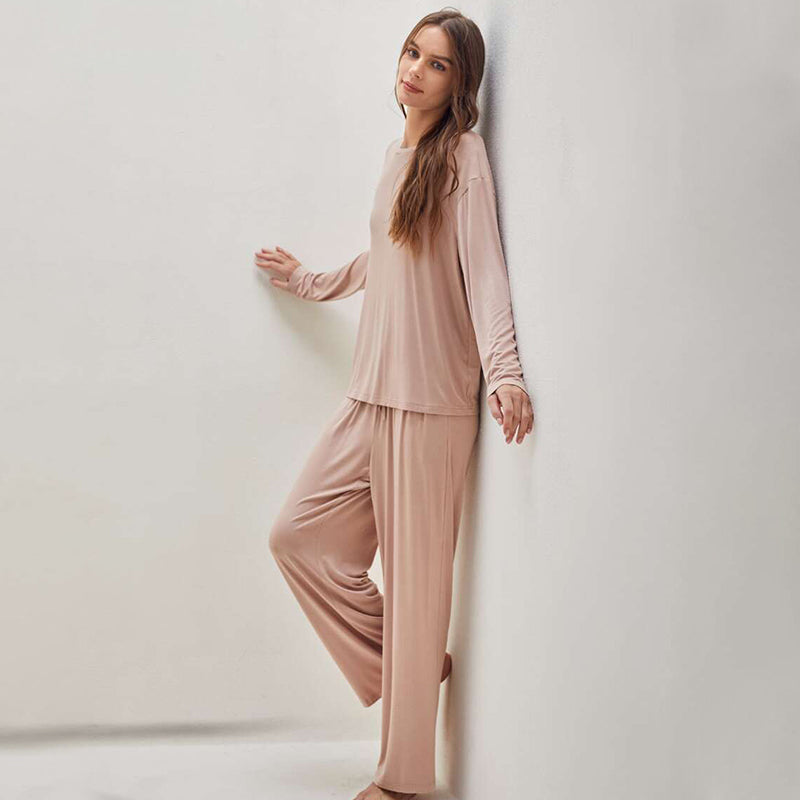 Proveedores mayoristas de conjuntos de pijamas suaves de modal para mujeres