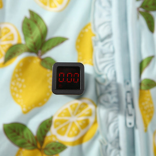 Fabricante de mamelucos para bebés con cremallera y estampado de frutas personalizado