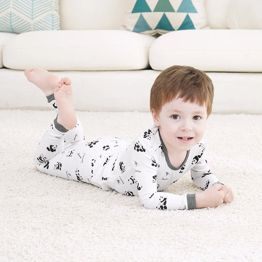 Proveedor mayorista de pijamas de 2 piezas para niños