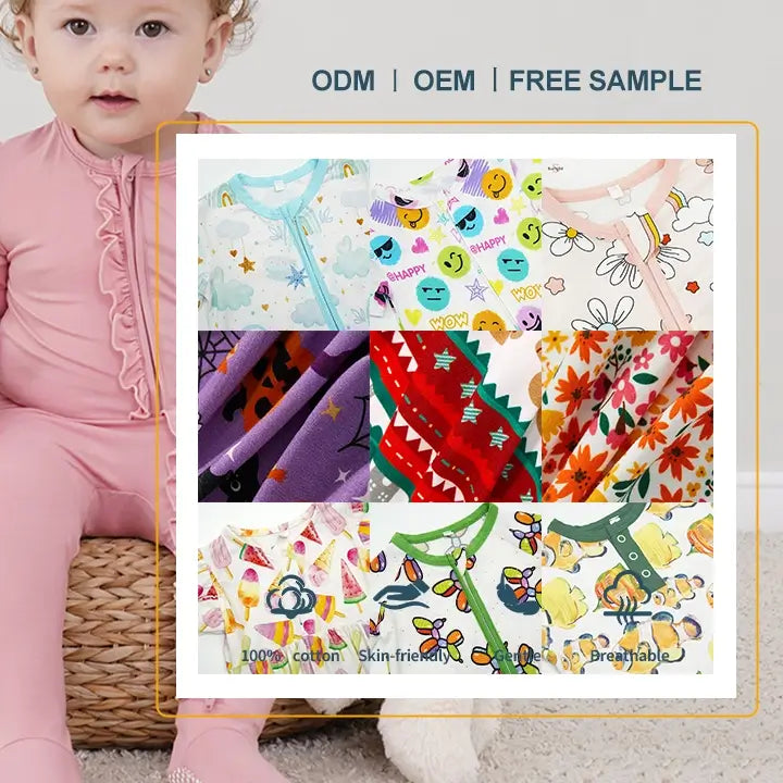 Boys Onesies Custom Wholesale Organic Cotton Baby Clothes Manufacturer