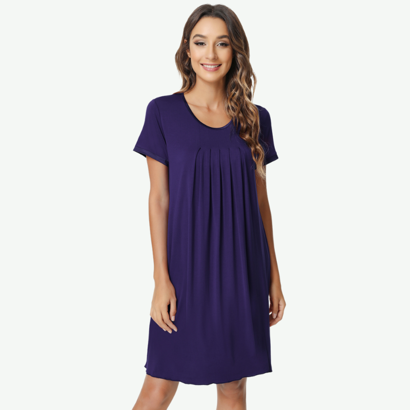 Camisón de bambú para mujer con estampado personalizado de Maker - 31129070