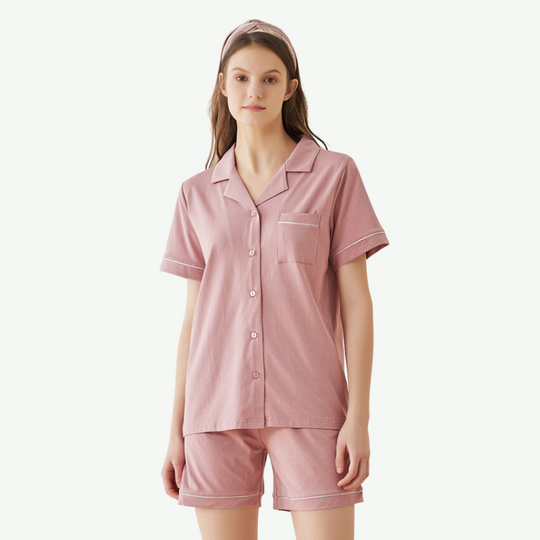 Conjunto de pijama suave para parejas al por mayor - 2315580105
