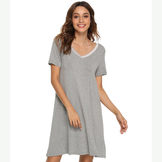 Lightweight Plus Size Sleepshirts Bulk-170302752