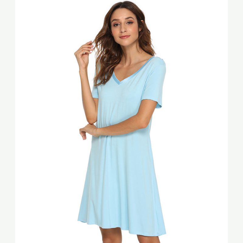 Lightweight Plus Size Sleepshirts Bulk-170302752