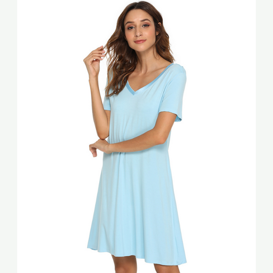 Lightweight Plus Size Sleepshirts Bulk-170302752