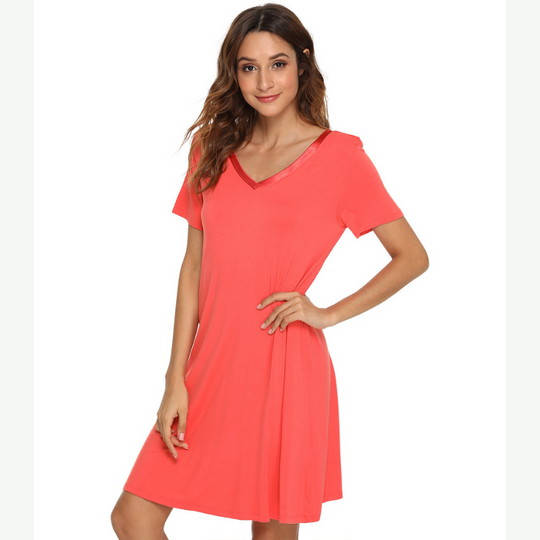 Lightweight Plus Size Sleepshirts Bulk-170302752