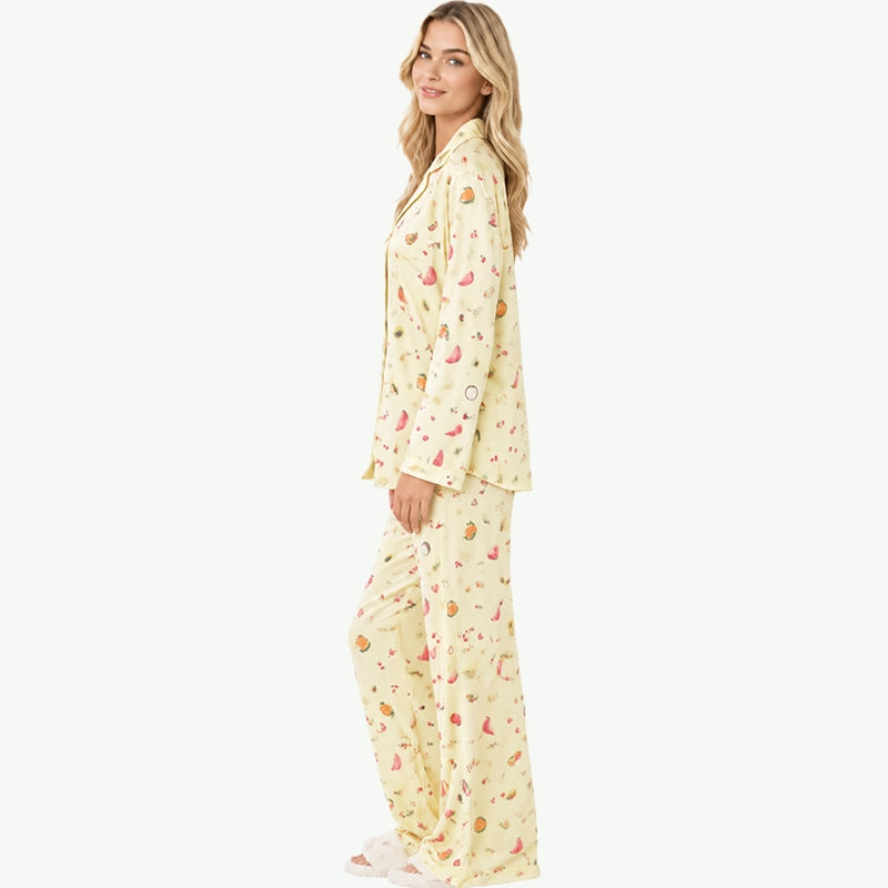 Wholesale TENCEL Modal Fruit Print Nightwear Manufacturer
