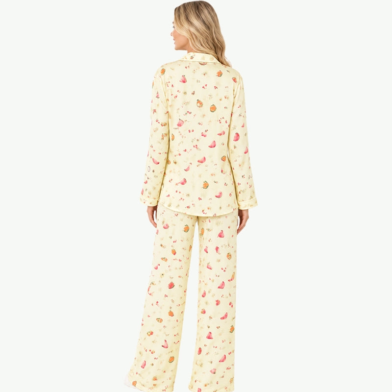 Wholesale TENCEL Modal Fruit Print Nightwear Manufacturer
