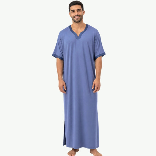 Wholesale Men Kaftan Thobe TENCEL Modal Lounge Gown