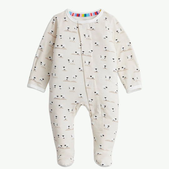 Wholesale Bamboo Baby Magnetic Footie | Custom Pajamas Supplier